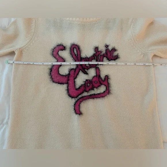 NWOT Stoned Immaculate + Jimi Hendrix Electric Lady sweater size Small 🎸💫💖 - Picture 7 of 10